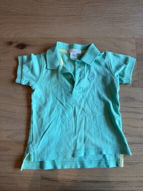 Beaufort Bonnet Toddler Polo Shirt in Mint green 12-18 months